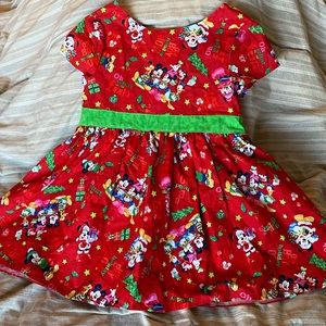 Handmade Disney Christmas dress
